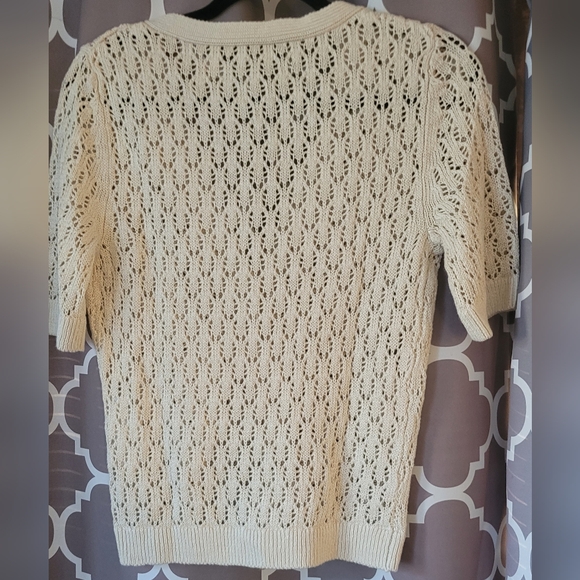 Reformation Ivory Knit Cardigan - Picture 7 of 8